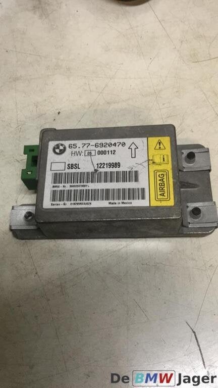 Airbag sensor B-stijl BMW 7 serie E65 65776920470, Gebruikt, Ophalen of Verzenden, BMW, BMW