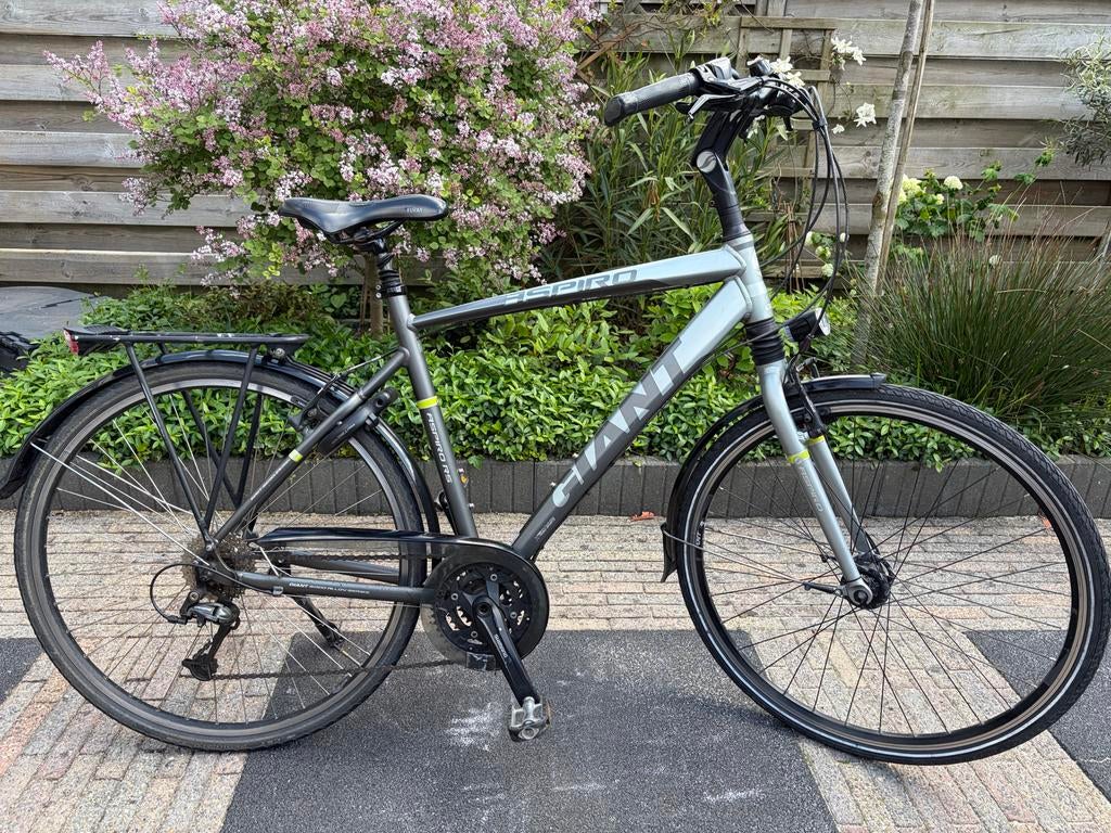 Giant Aspiro Herenfiets - Framemaat L (55 cm), Ophalen, 28 inch, Gebruikt, Giant