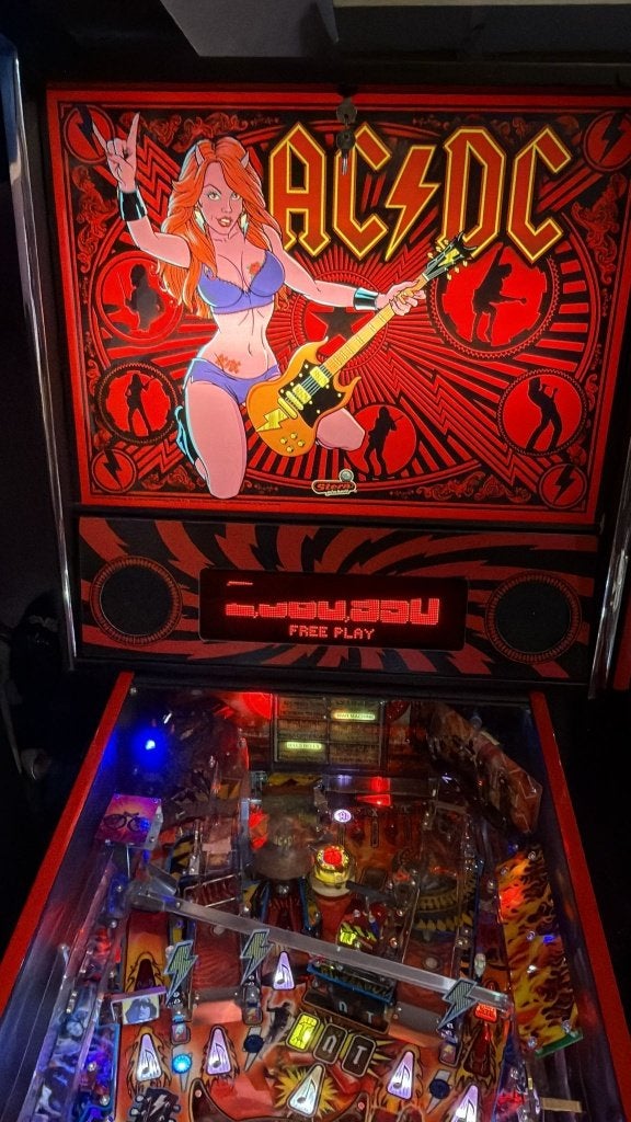 Flipperkast ACDC AC/DC Luci Vault edition, Stern, Ophalen of Verzenden, Zo goed als nieuw, Dot-matrix