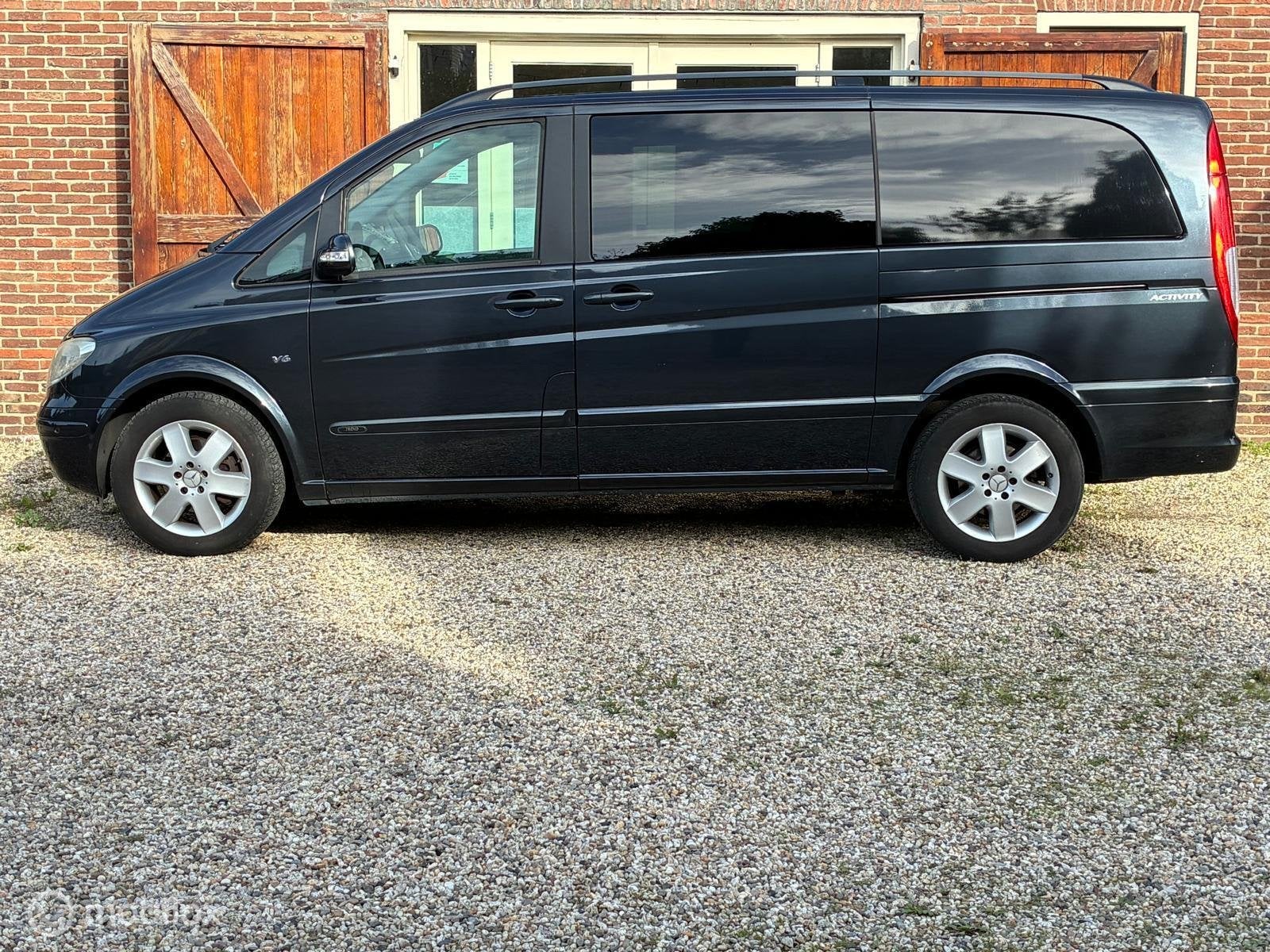 Mercedes Viano 3.0 CDI V6 Autom Dubbel Cabine. 1e eigenaar, Gebruikt, Bedrijf, Diesel, Grijs
