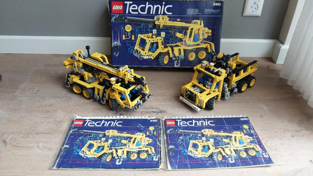Lego Technic 8460 Kraanwagen (A en B model), Compleet, Gebruikt, Lego, Ophalen of Verzenden