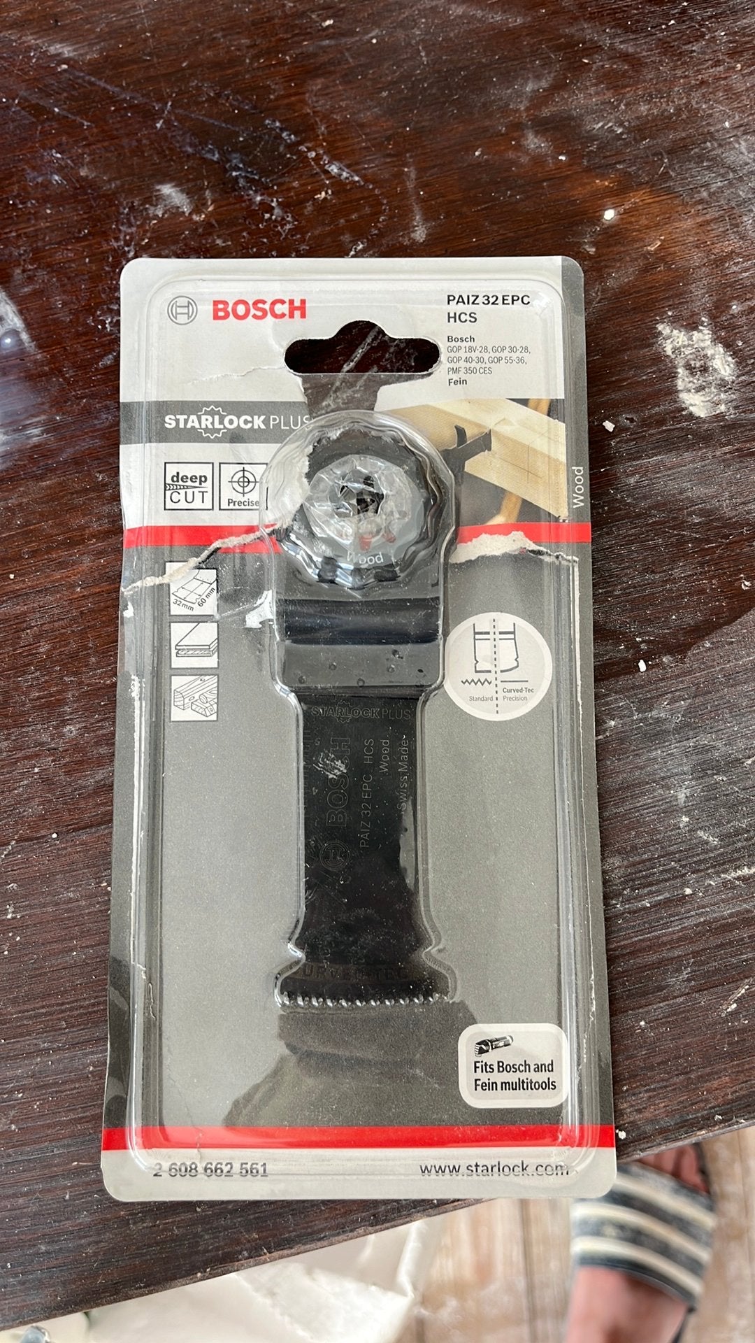 Bosch multitool zaagje starlock plus, Doe-het-zelf en Verbouw, Ophalen, Overige typen, Nieuw, 30 tot 70 mm