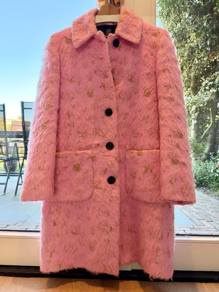 Winterjas  Il Cappottino, Maat 38/40 (M), Ophalen of Verzenden, Zo goed als nieuw, Roze
