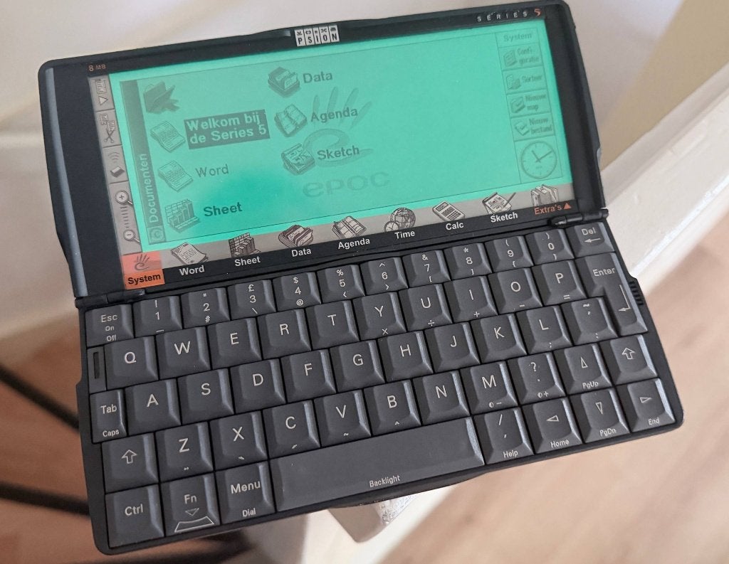 Psion 5 met hoesje, Ophalen of Verzenden, Psion