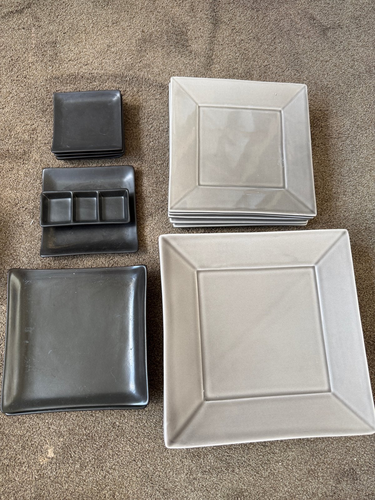 Servies- en sushi-set, Ophalen, Gebruikt, Keramiek, Modern
