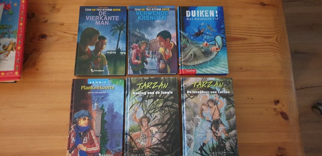 6 spannende kinderboeken (1), Boeken, Ophalen of Verzenden, Zo goed als nieuw