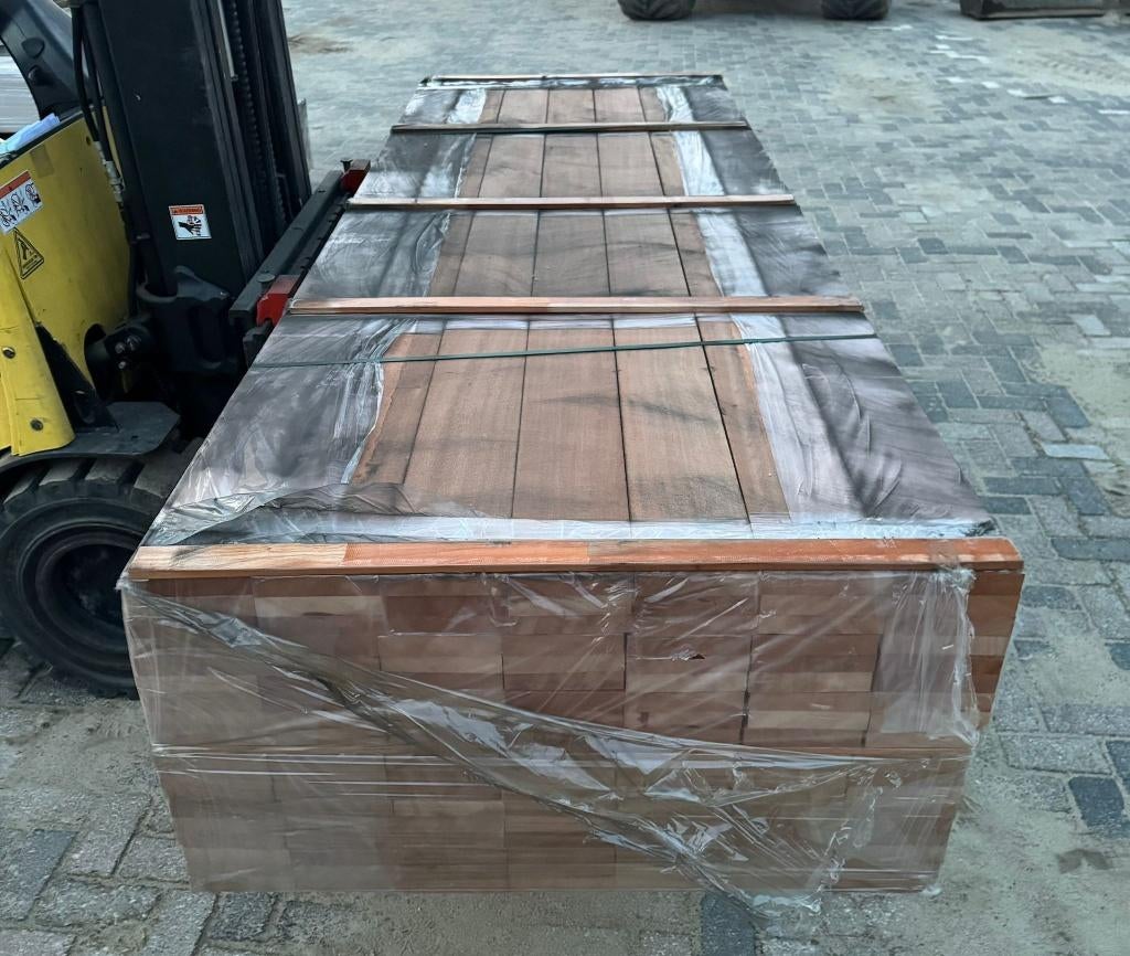 Hardhout meranti geschaafd 28x140, Ophalen, Planken, Nieuw, Hardhout