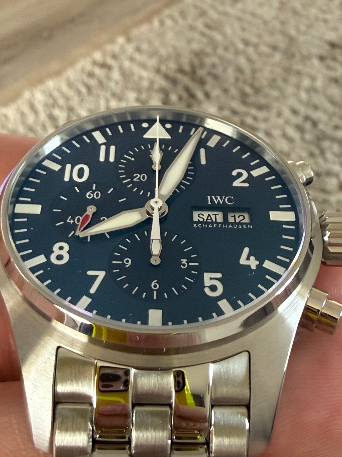 Foto 5 van IWC Pilot, Le Petite Prince, 43mm, prachtig horloge!