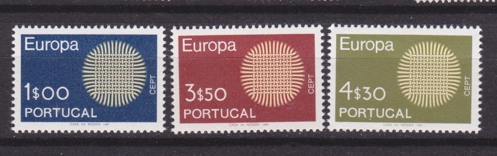 TSS Kavel 330029 Portugal Europa Pf minr1092-1094, Ophalen, Portugal, Postfris