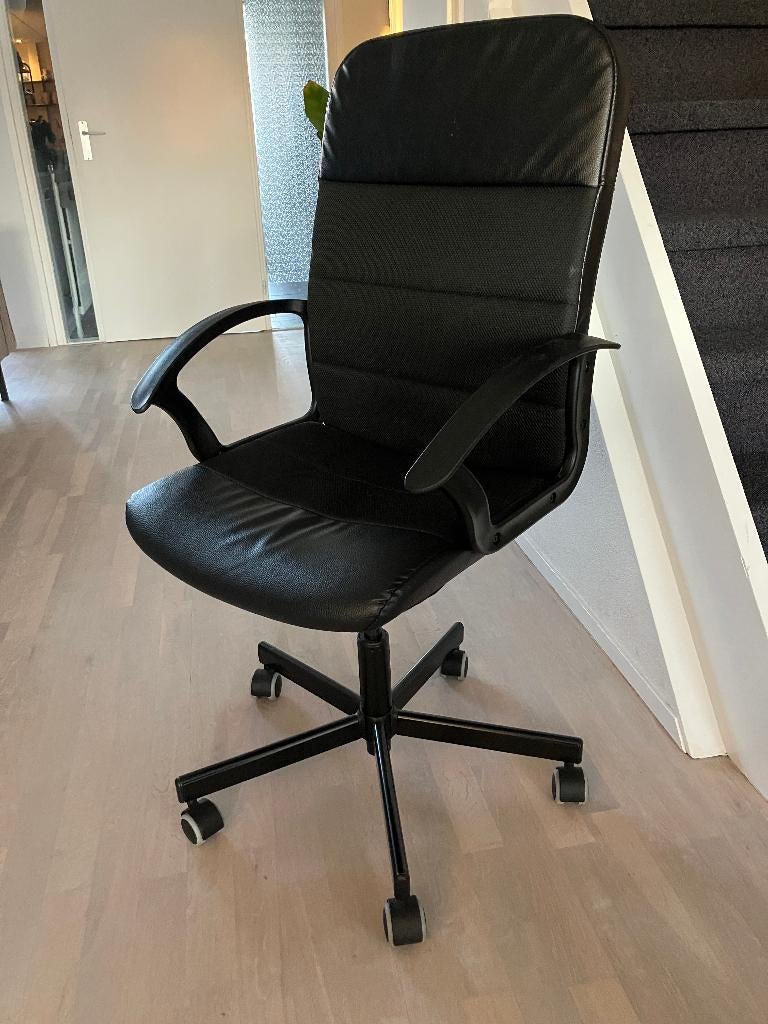Bureaustoel RENBERGET, Ophalen, Gebruikt, Zwart, Bureaustoel