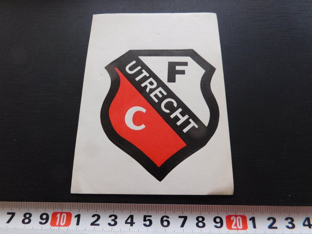 sticker FC UTRECHT  logo  Voetbal, Ophalen of Verzenden, Zo goed als nieuw