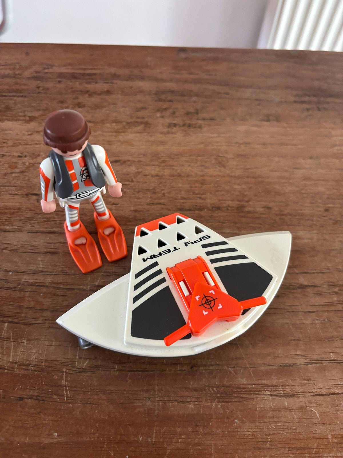 Playmobil Duiker met Onderwaterscooter - Spy Team, Gebruikt, Complete set, Ophalen of Verzenden, City action