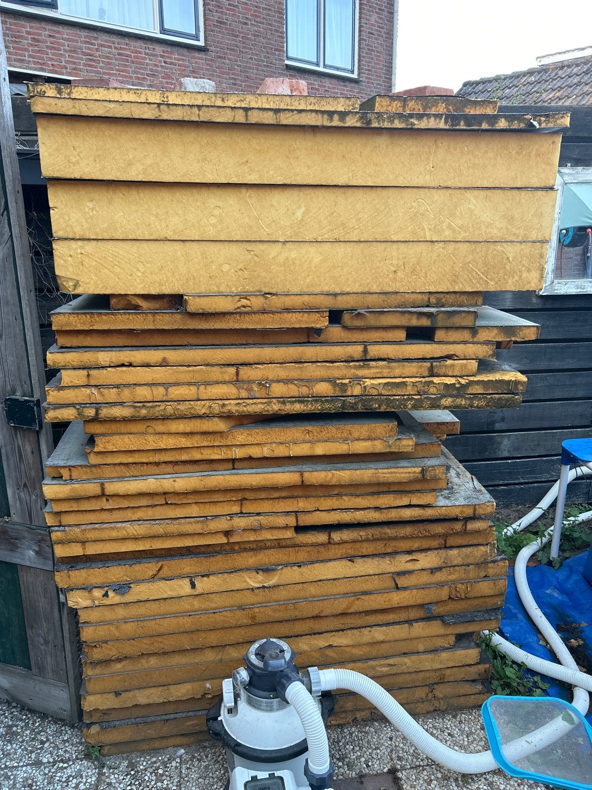 PIR isolatieplaten - Diverse diktes en afmetingen, Ophalen, Gebruikt, 12 cm of meer, Hardschuim (Pir)