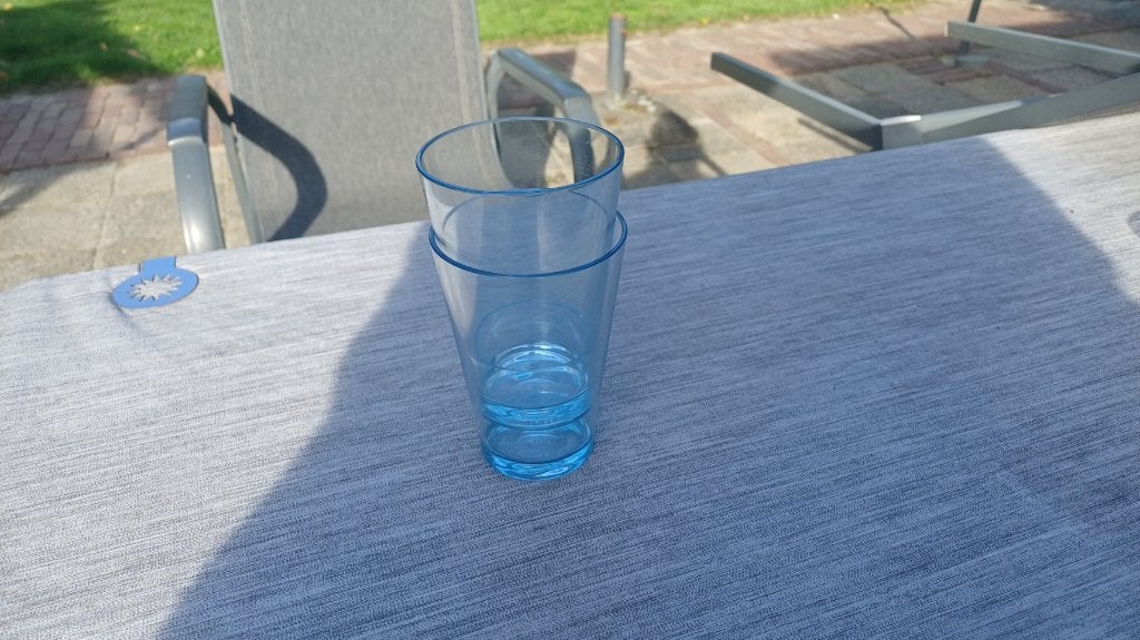 Mepal Flow Beker 275 ml - Blauw, Caravans en Kamperen, Ophalen, Gebruikt