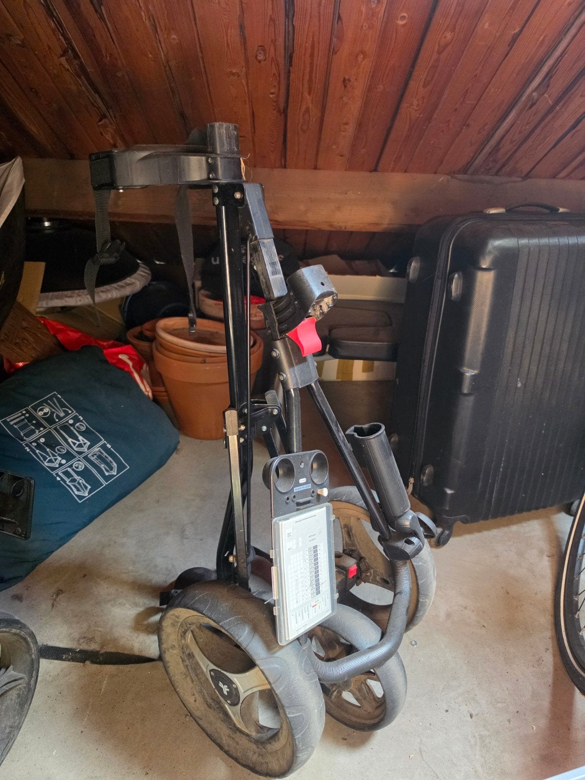 Gebruikte Golfkar - Stevige en Functionele Golftrolley, Ophalen, Gebruikt, Golfkar