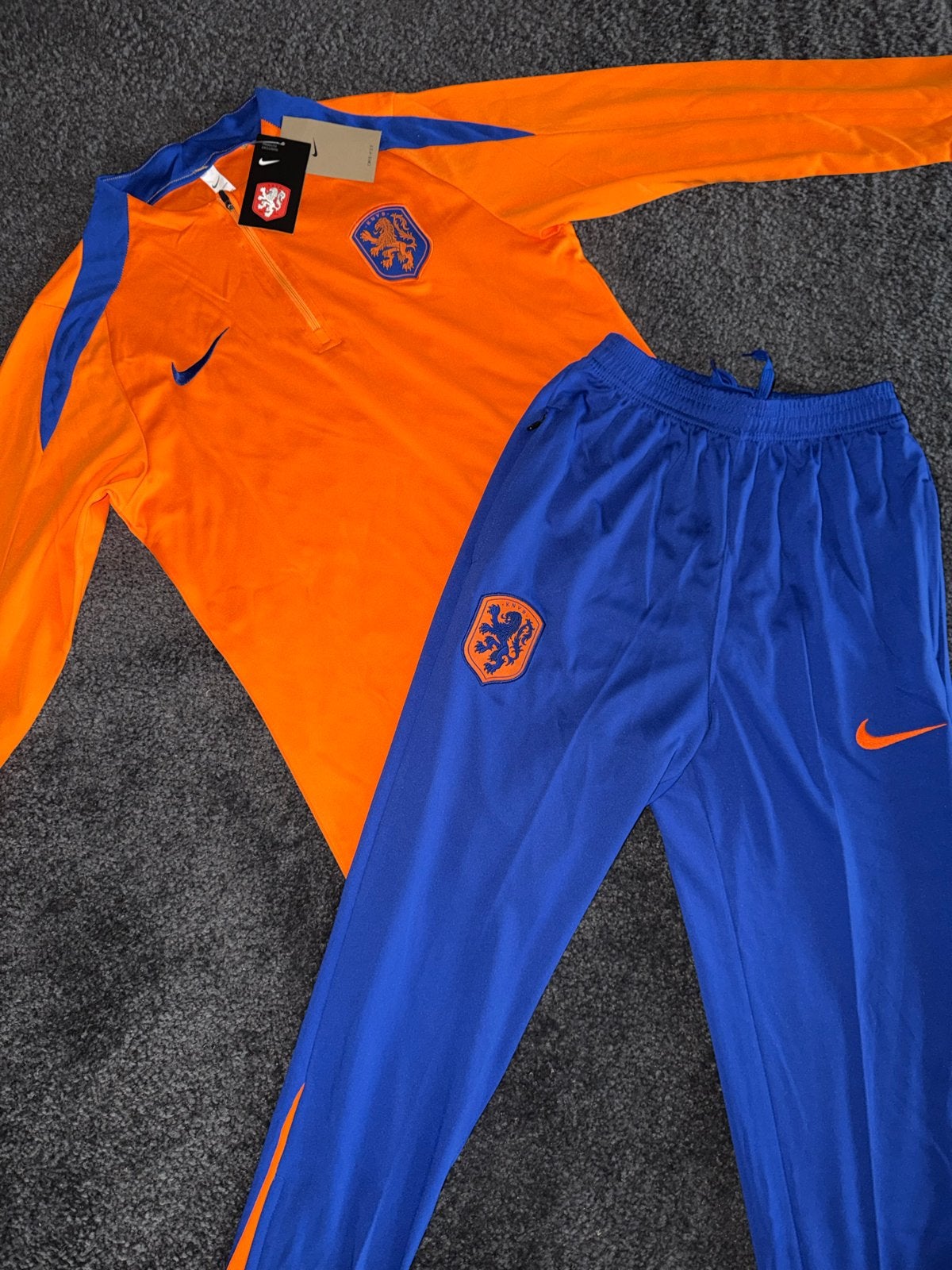 Nederlands Elftal Trainingspak - Oranje/Blauw, Meerkleurig, Nieuw, Overige maten, Ophalen of Verzenden