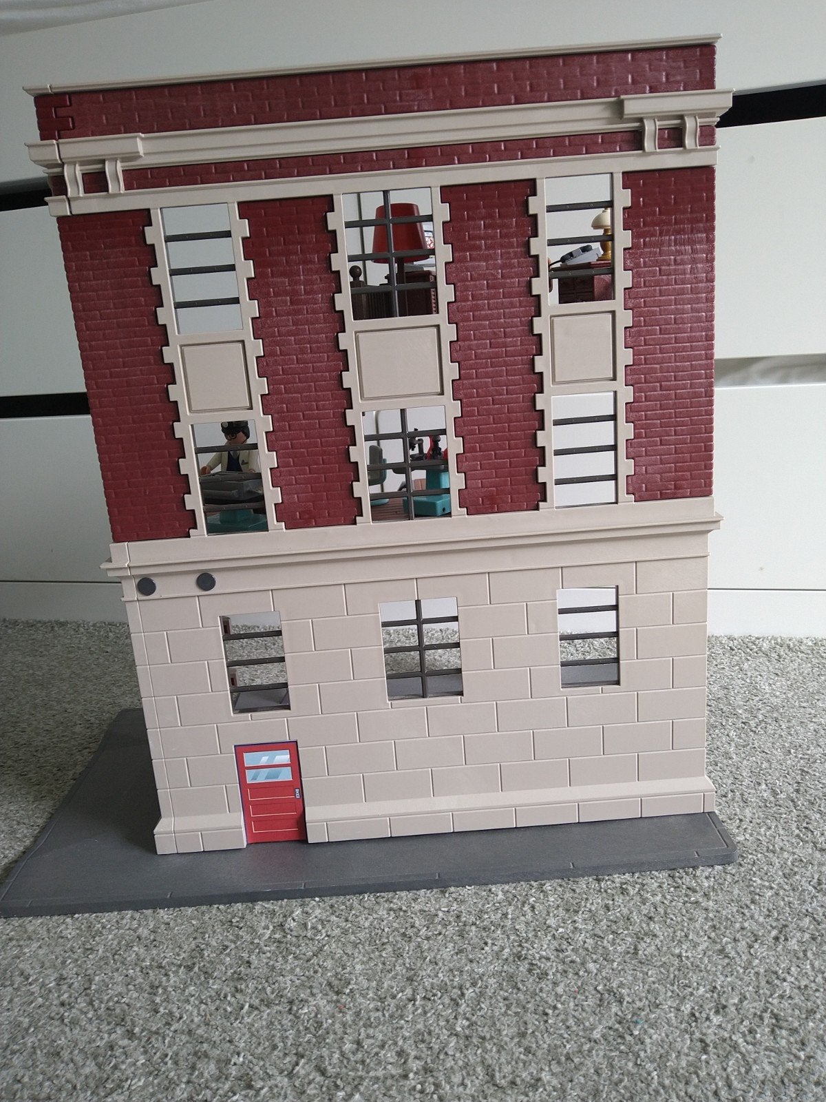 Ghostbusters brandweerkazerne met auto en veel extra, Gebruikt, Gebouw, Complete set, Ophalen of Verzenden