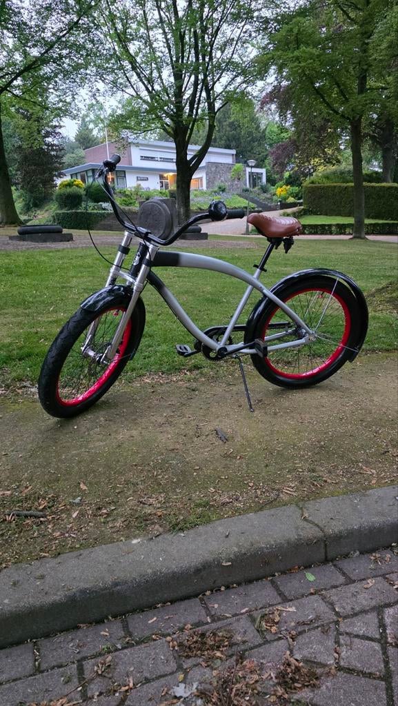 Unieke Custom Cruiser – Route 66 Style, Gebruikt, Staal, Cruiser, Heren