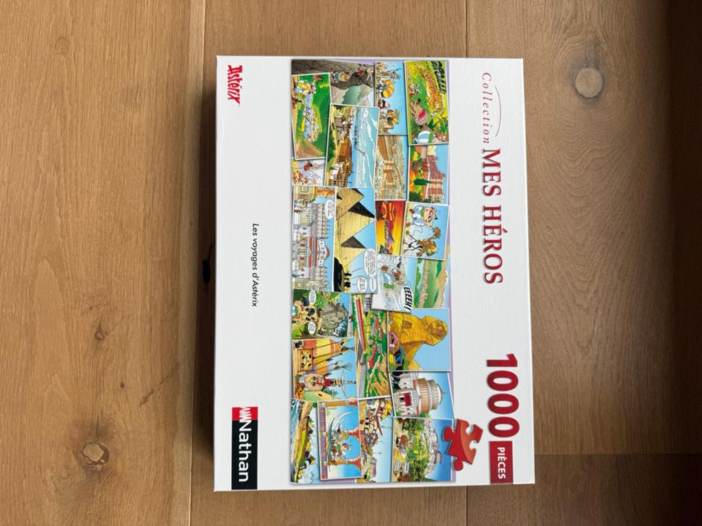 Puzzel 1000 stukjes Asterix, Ophalen, 500 t/m 1500 stukjes, Zo goed als nieuw, Legpuzzel