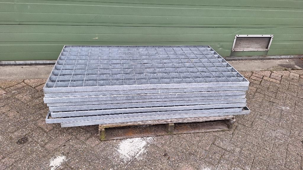 Gaas rek gaasrekken Gegalvaniseerde roosters gaasroosters, Tuin en Terras, Gaas en Draad, Ophalen, Gebruikt, Minder dan 10 meter