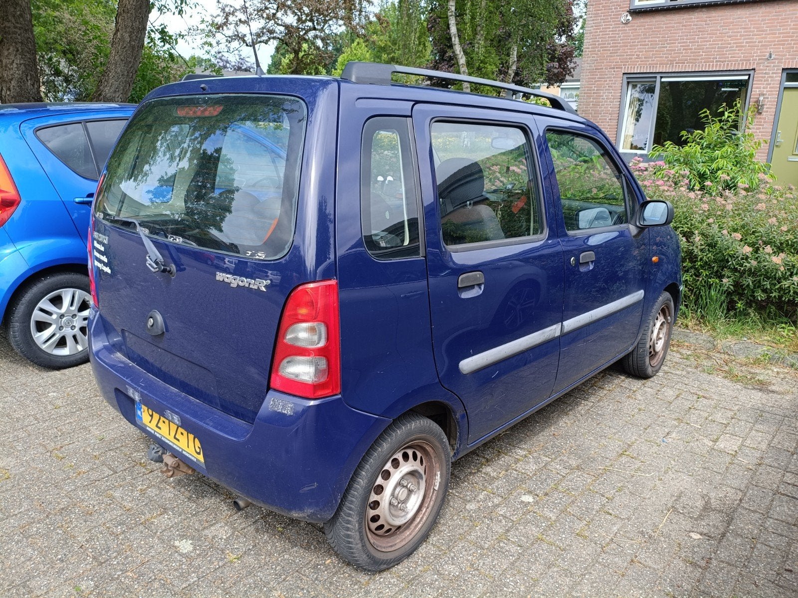 Suzuki Wagon R+ 1.0 2007 Blauw, Voorwielaandrijving, 31 €/maand, Origineel Nederlands, Handgeschakeld