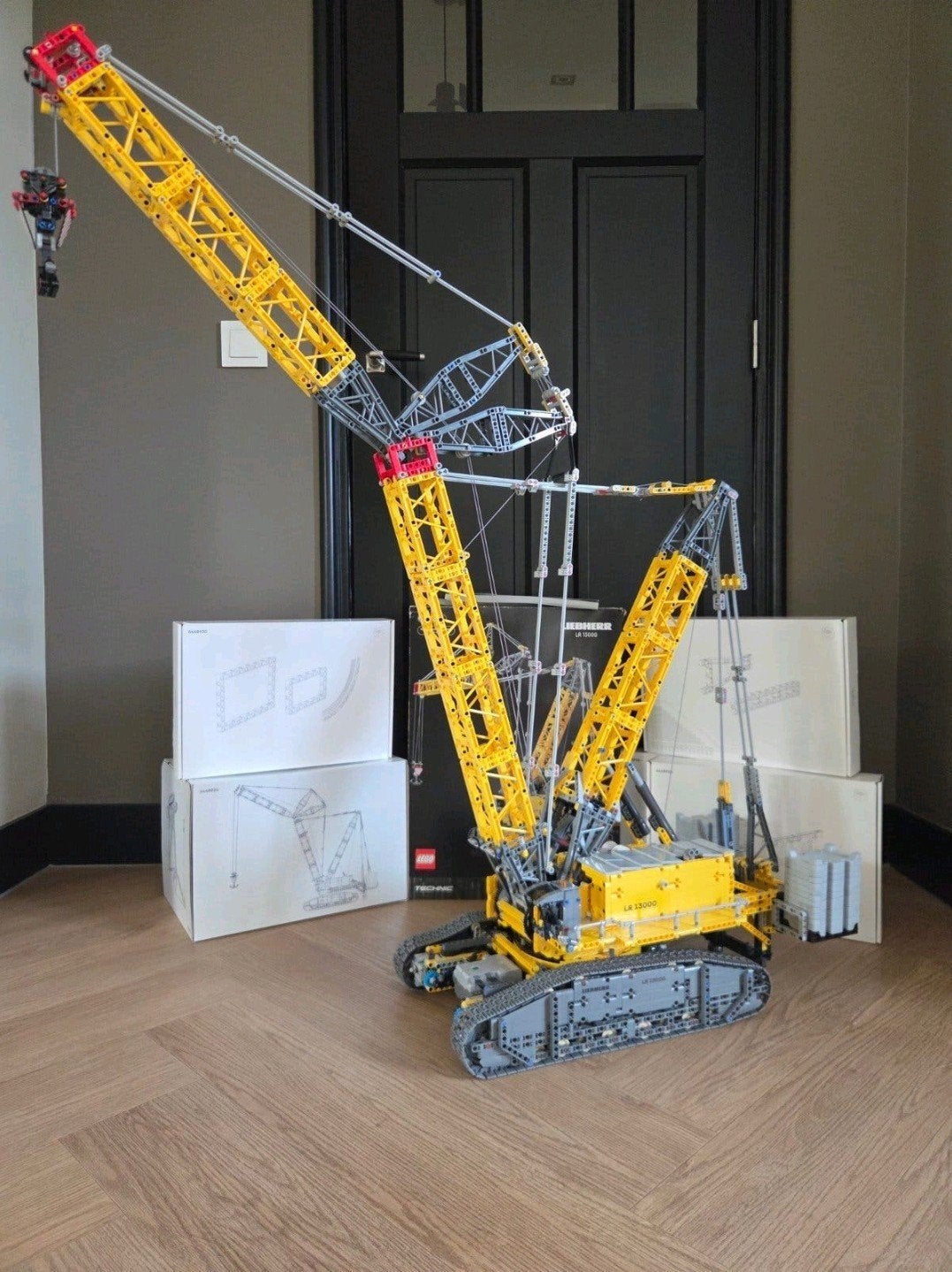 LEGO Technic Liebherr LR 13000 Kraan (42146), Ophalen, Inclusief instructies, Lego, Zo goed als nieuw