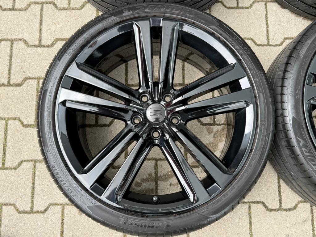 19” INCH ORIGINEEL CUPRA SEAT ZWART ZOMER 5X112 VELGEN, Auto-onderdelen, Banden en Velgen, 19 inch, Banden en Velgen, Ophalen of Verzenden