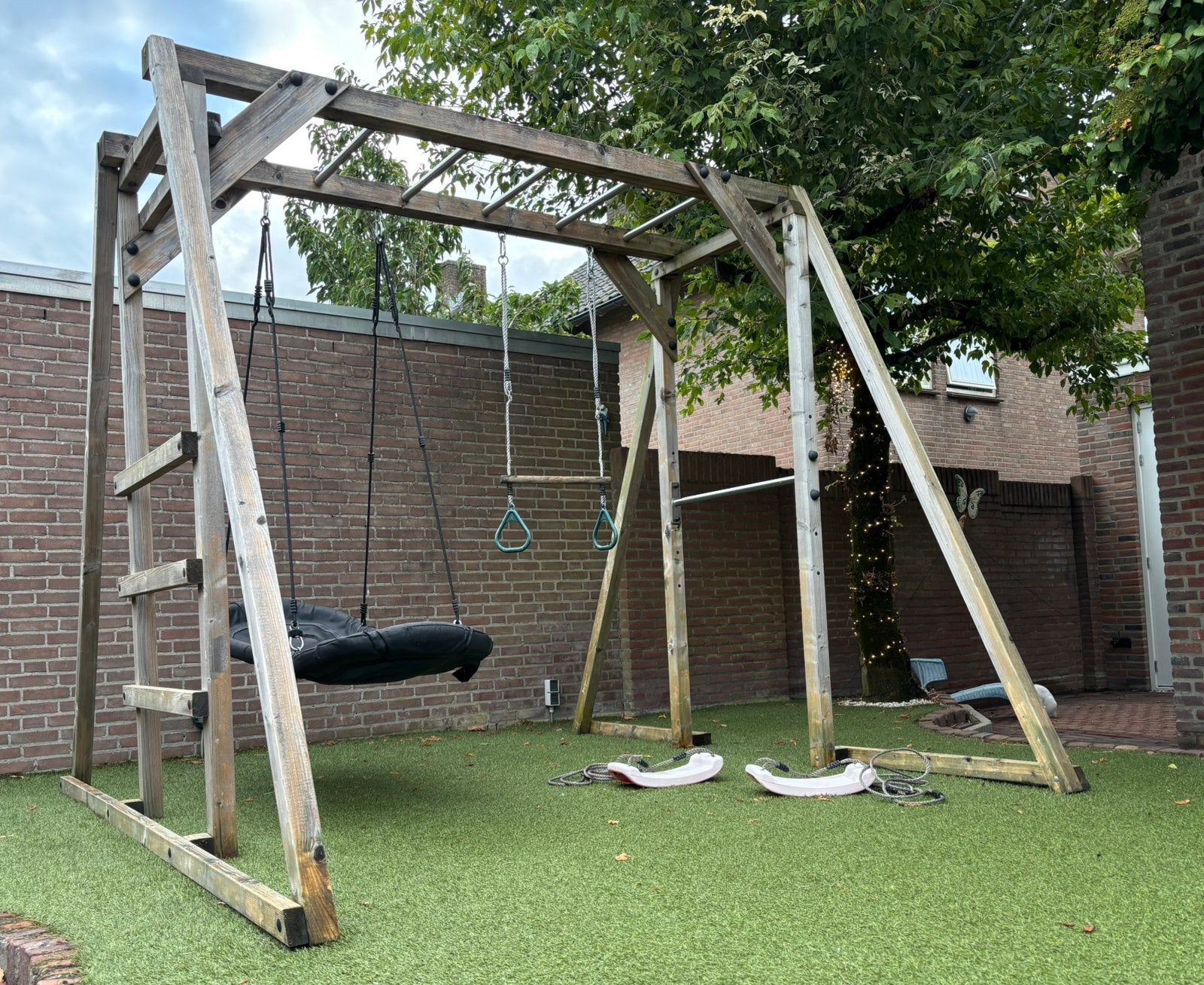 Extra zware hoge Apenbrug speeltoestel schommels duikelstang, Kinderen en Baby's, Speelgoed | Buiten | Speeltoestellen, Ophalen