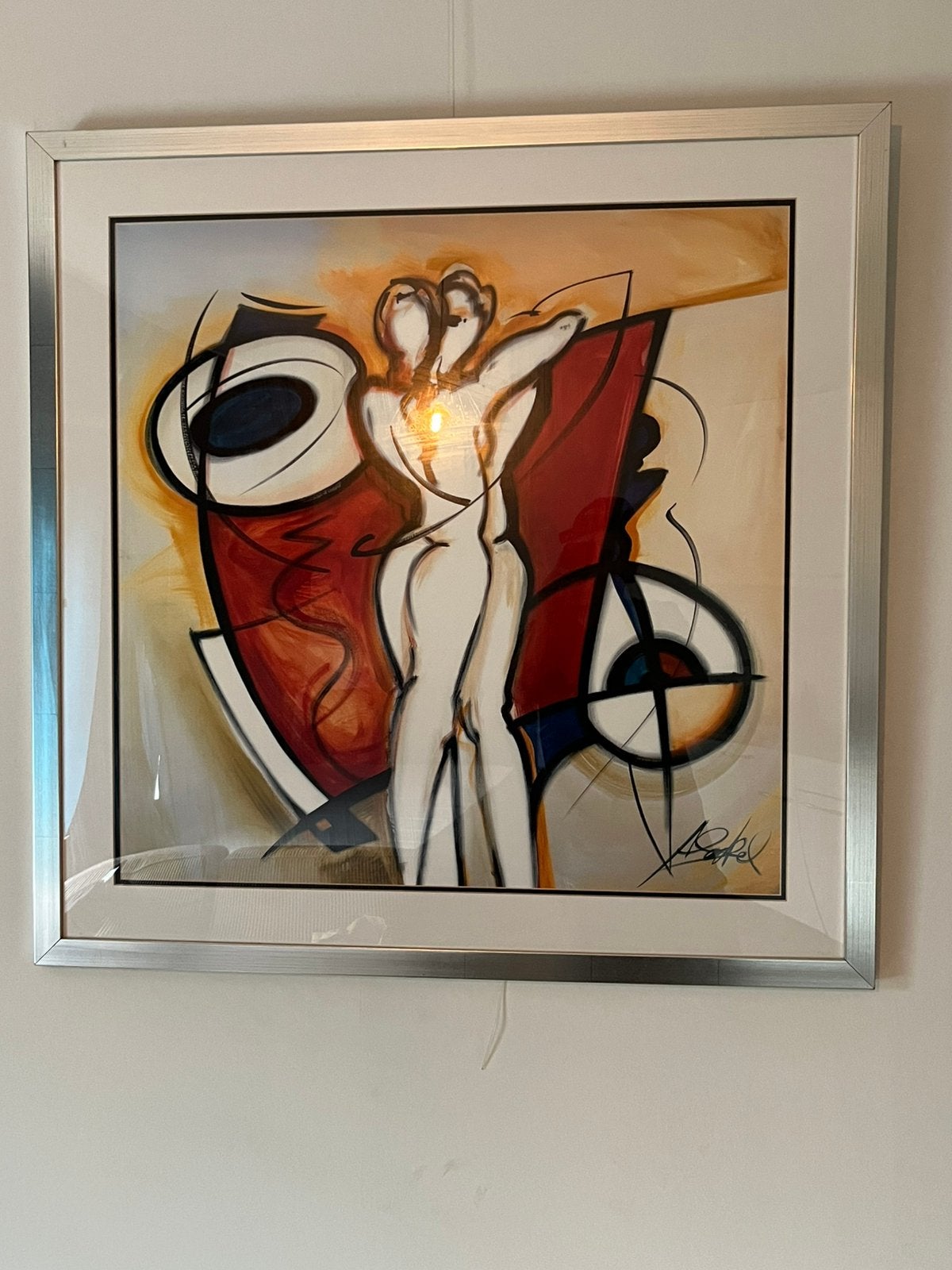 Schilderij van Alfred Gockel “Endless Love), Ophalen