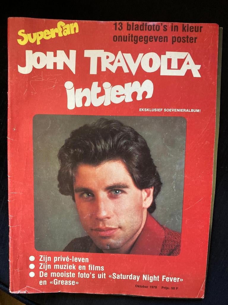 Verzamel item John Travolta, Verzamelen, Ophalen of Verzenden, Gebruikt, Film, Overige typen