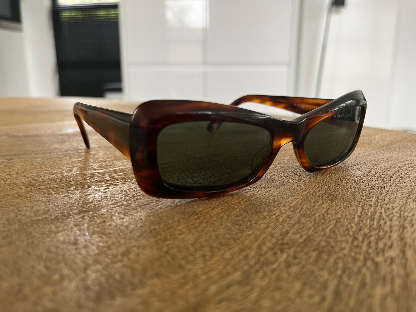 Polar zonnebril cat eye stevig bruin, Overige merken, Gebruikt, Zonnebril, Bruin