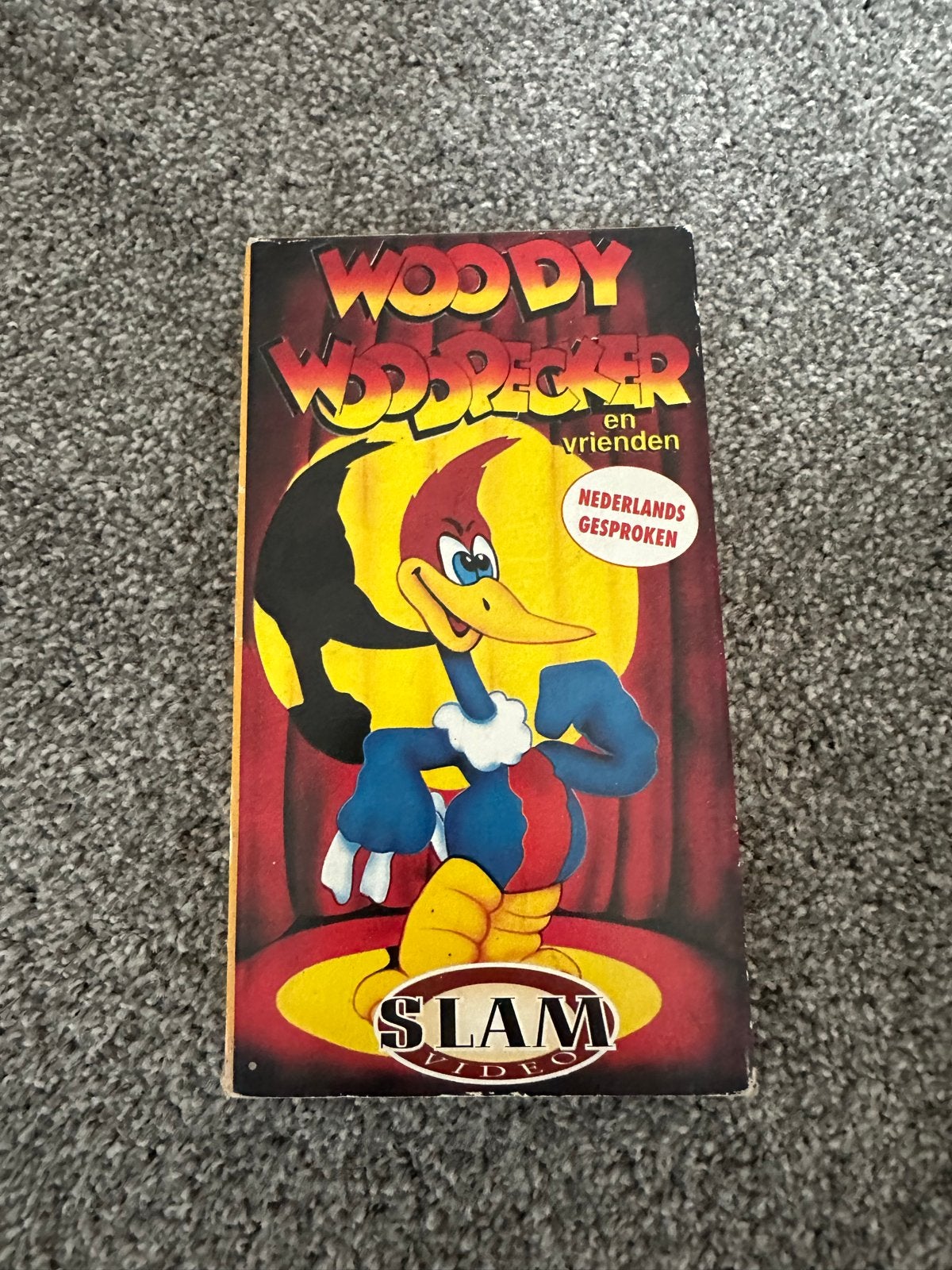Woody Woodpecker en vrienden VHS - Nederlands gesproken, Cd's en Dvd's, VHS | Kinderen en Jeugd, Tekenfilm, Alle leeftijden, Zo goed als nieuw