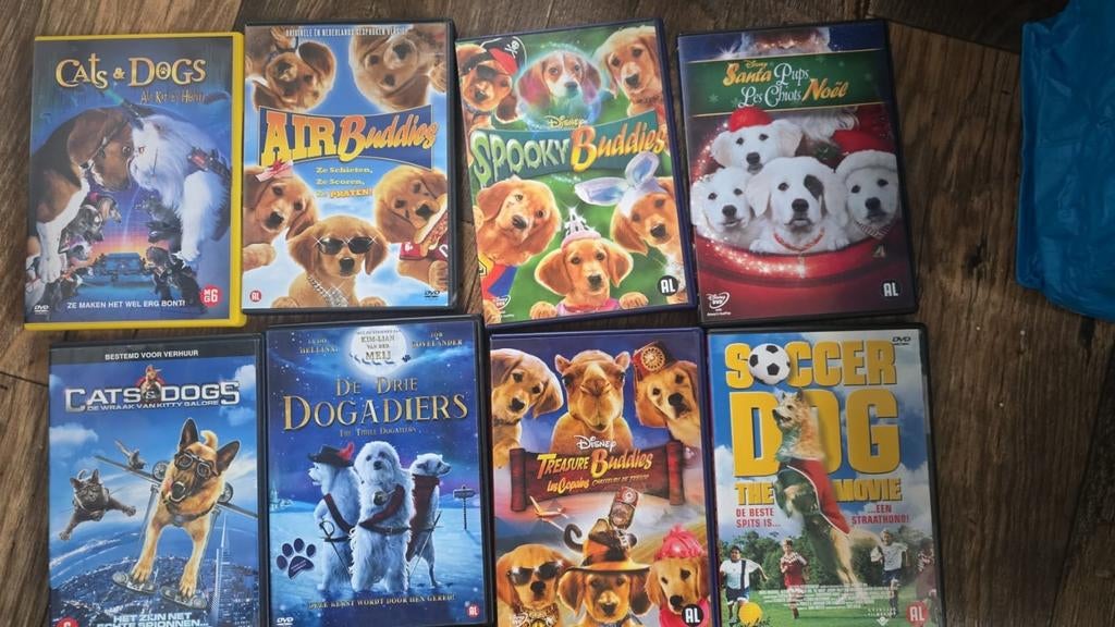 Dvd's Cats and Dogs, Buddies., Alle leeftijden, Ophalen of Verzenden, Gebruikt