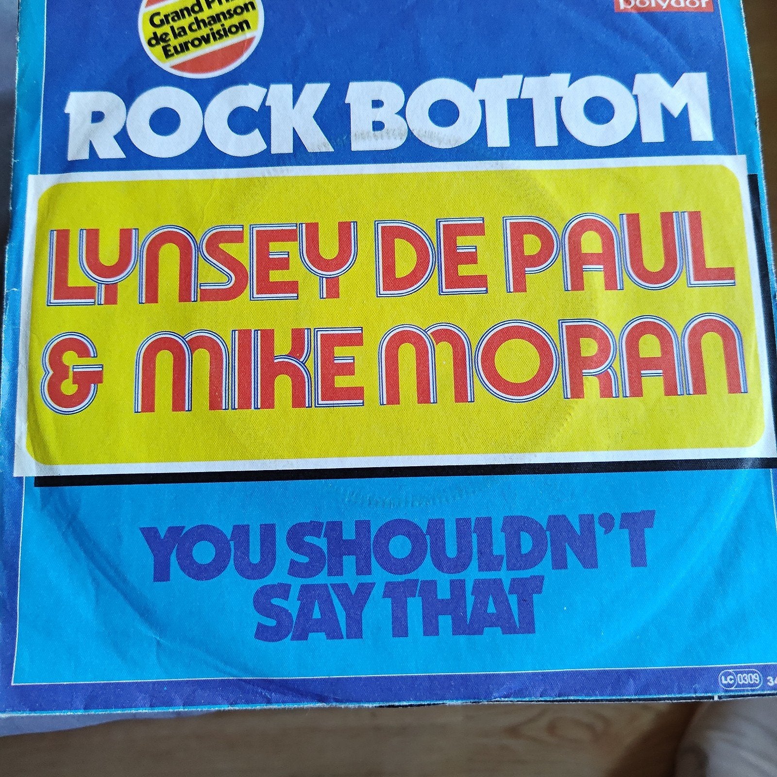 Lynsey de Paul & Mike Moran - Rock Bottom (Vinyl Single), Gebruikt, 7 inch, Ophalen of Verzenden, Pop