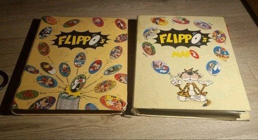 Flippomap, flippo's, map 1&2, compleet, Verzamelen, Flippo's, Ophalen of Verzenden, Verzameling, Met verzamelmap(pen)
