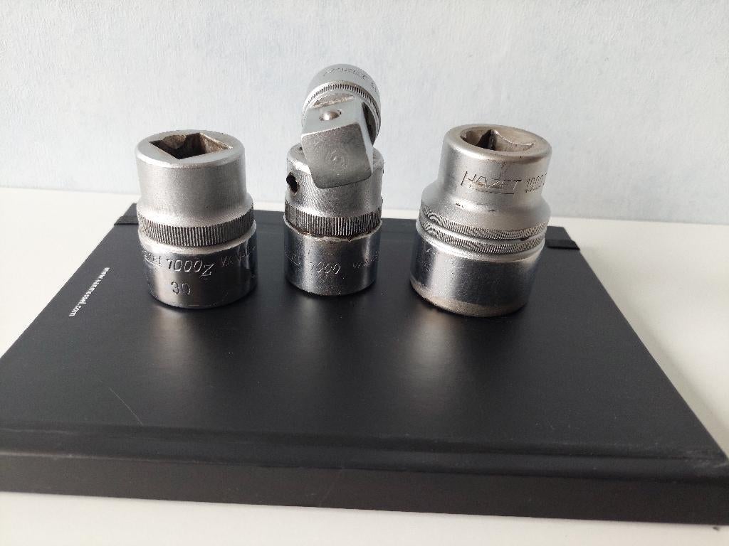 HAZET 1000 CHROME VANADIUM  DOPPEN, Ophalen of Verzenden, Gebruikt