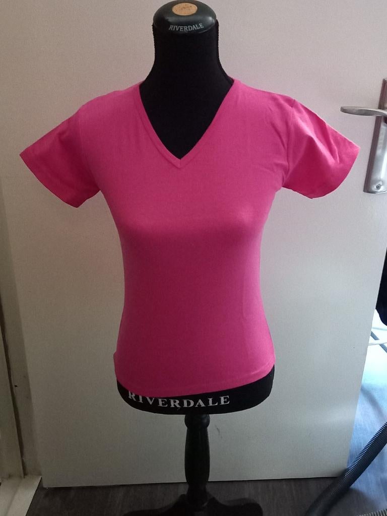 24 Roze T-shirts, Kleding | Dames, Nieuw, Korte mouw, Ophalen, Maat 38/40 (M)