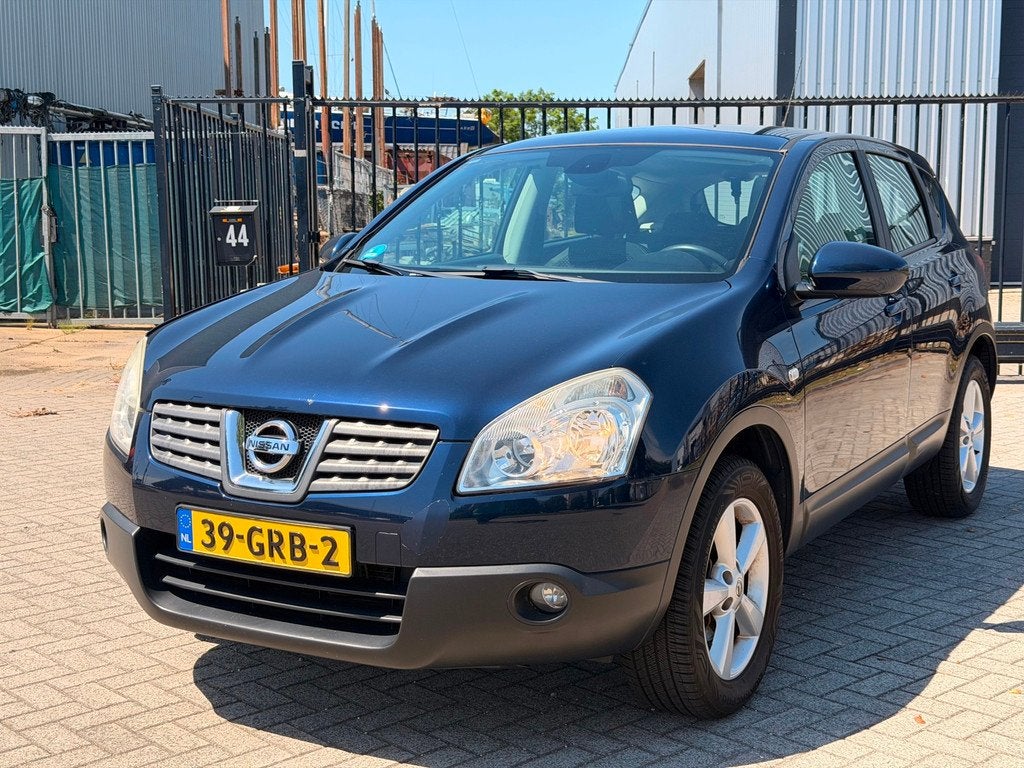 Nissan Qashqai 2.0 Tekna 4WD Automaat Clima Navi Pano, Auto's, Nissan, Automaat, 4 cilinders, Blauw, Vierwielaandrijving