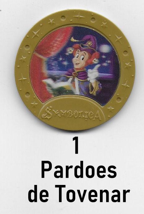 Emte efteling medaillon n1 pardoes de tovenar, Ophalen of Verzenden, Zo goed als nieuw, Overige typen