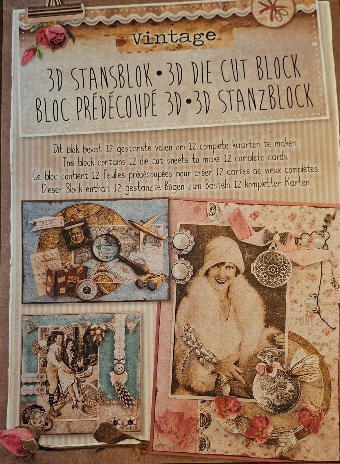 Scrap spulletjes diverse vintage z.g.a.n., Ophalen of Verzenden, Nieuw
