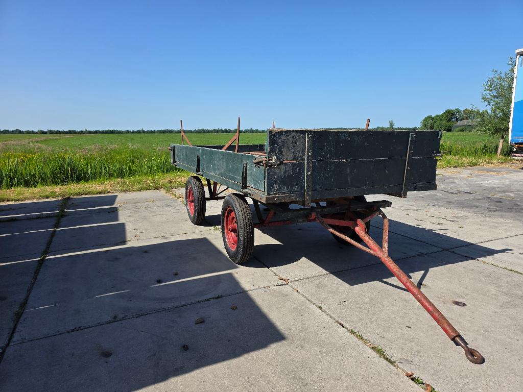 oldtimer hooiwagen bandenwagen, Ophalen of Verzenden, Overige typen