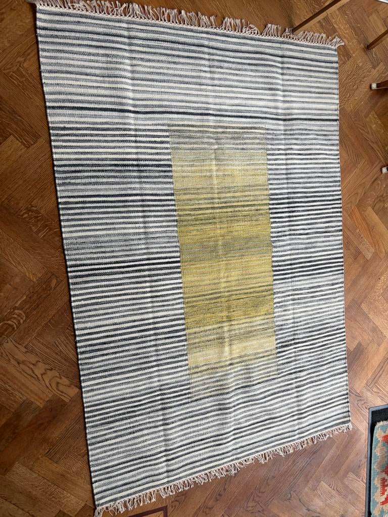 Ikea Sjotatel wollen Rug/tapijt, Ophalen, Gebruikt, 100 tot 150 cm, Grijs