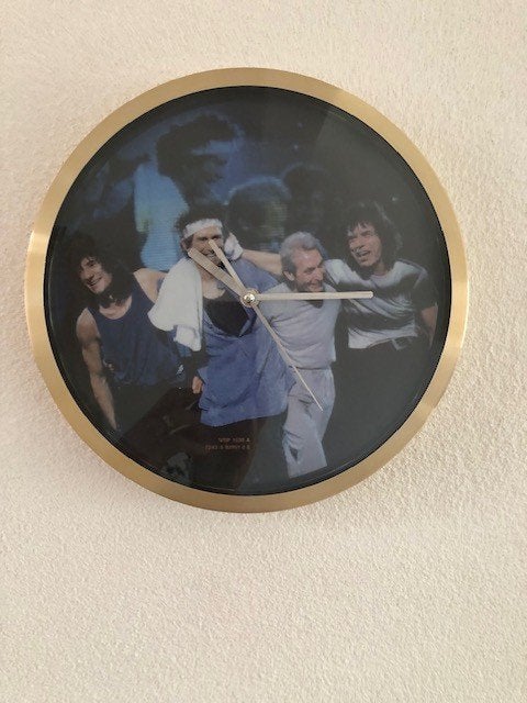 Klok Rolling Stones, Ophalen of Verzenden, Zo goed als nieuw, Overige typen
