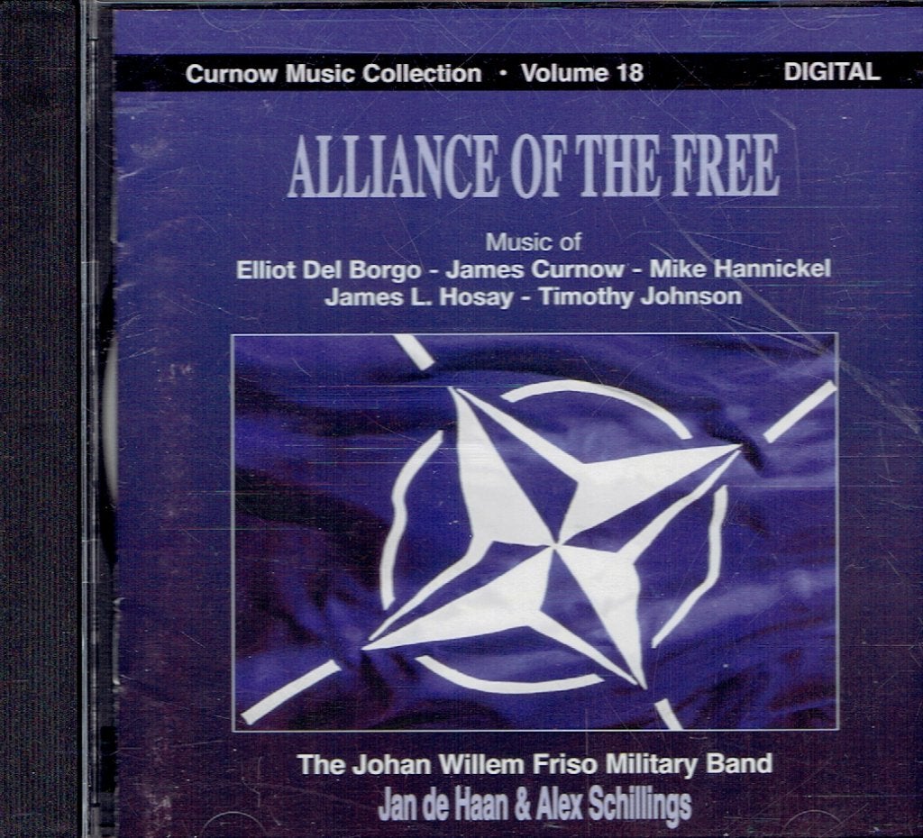 Hafabra - A.of the Free - Johan Willem Friso Militaire Kapel, Inclusief boekje, Ophalen of Verzenden, Zo goed als nieuw, Blaasorkest/fanfare
