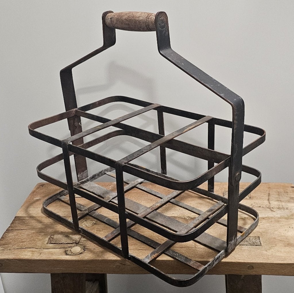 OUD BROCANT METALEN FLESSENREK, Antiek en Kunst, Ophalen of Verzenden