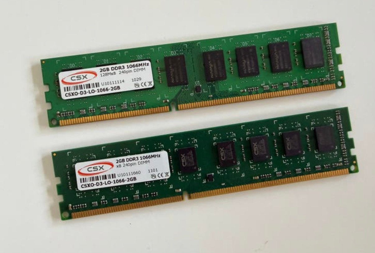 8GB (4x2GB) DDR3 geheugen desktop + 2GB DDR3 sodimm laptop, Computers en Software, RAM geheugen, Gebruikt, 8 GB, DDR3, Ophalen of Verzenden