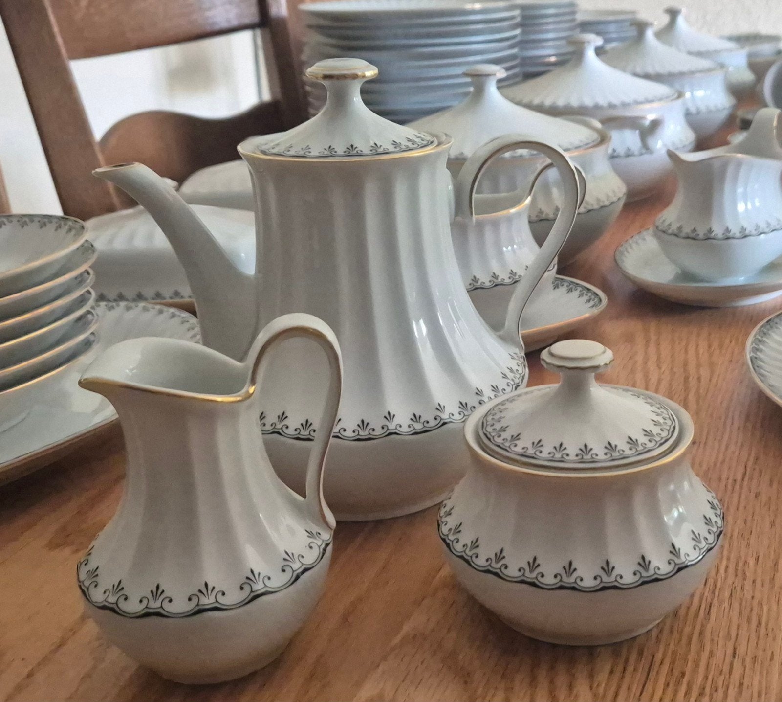 Uitgebreid servies van Winterling Bavaria Germany Carmen, Ophalen, Zo goed als nieuw