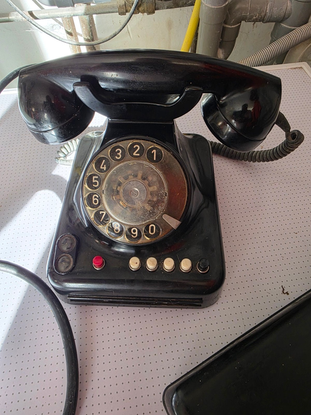 ptt standaard telefoon, Telecommunicatie, Ophalen of Verzenden, Niet werkend, Bakeliet
