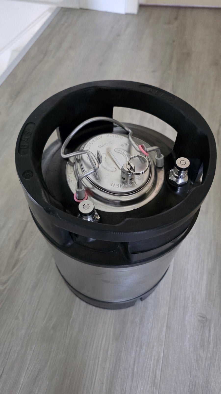 Gebruikte Soda Keg 9 liter - Goede staat, Ophalen, Gebruikt
