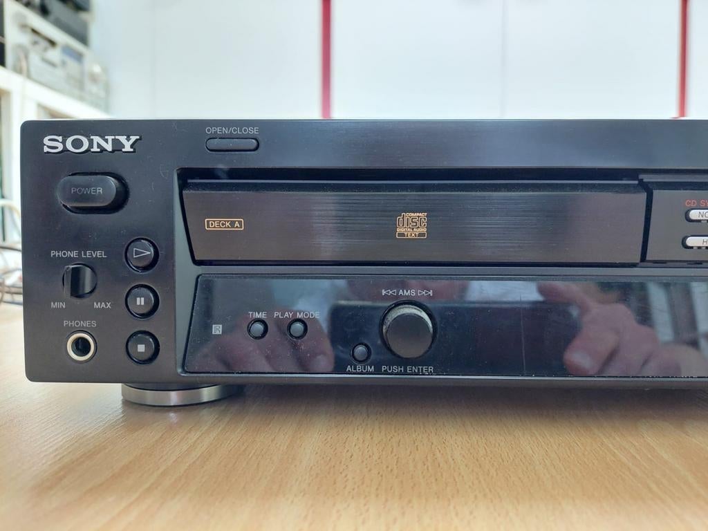 Sony CDP-M33 CD-speler met kopieerfunctie - Lade defect, Audio, Tv en Foto, Cd-spelers, Ophalen